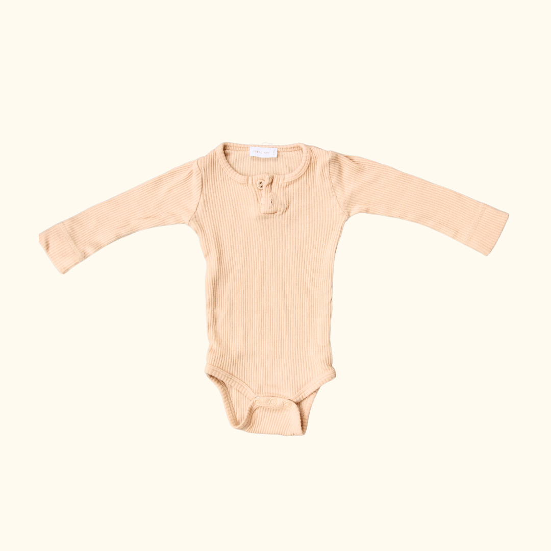 Yellow Rib Bodysuit