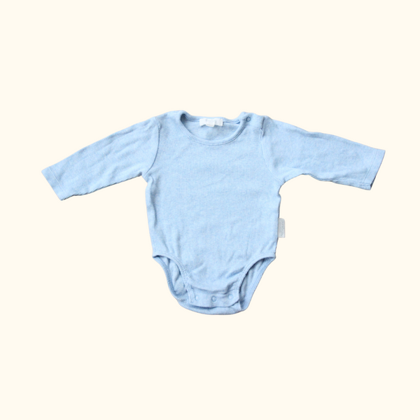 Blue Rib Bodysuit