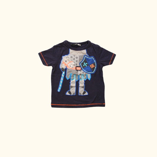 Blue T-Shirt with Graphic