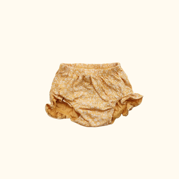 Yellow Floral Bloomers