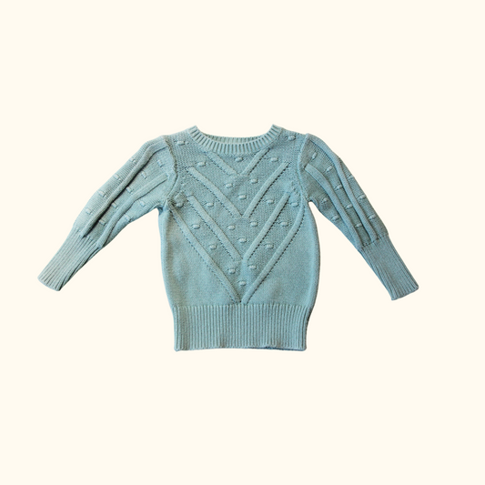 Green Knitted Jumper