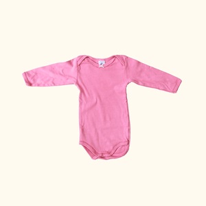 Pink Long Sleeve Bodysuit