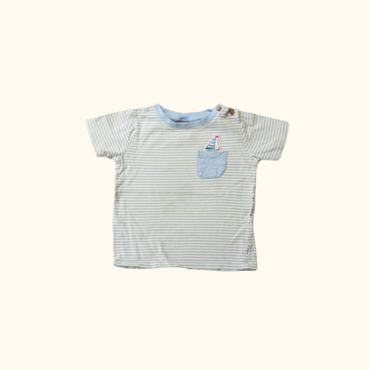 Green Striped T-shirt