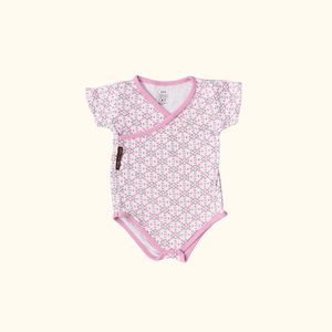 Pink Paisley Short Sleeve Bodysuit