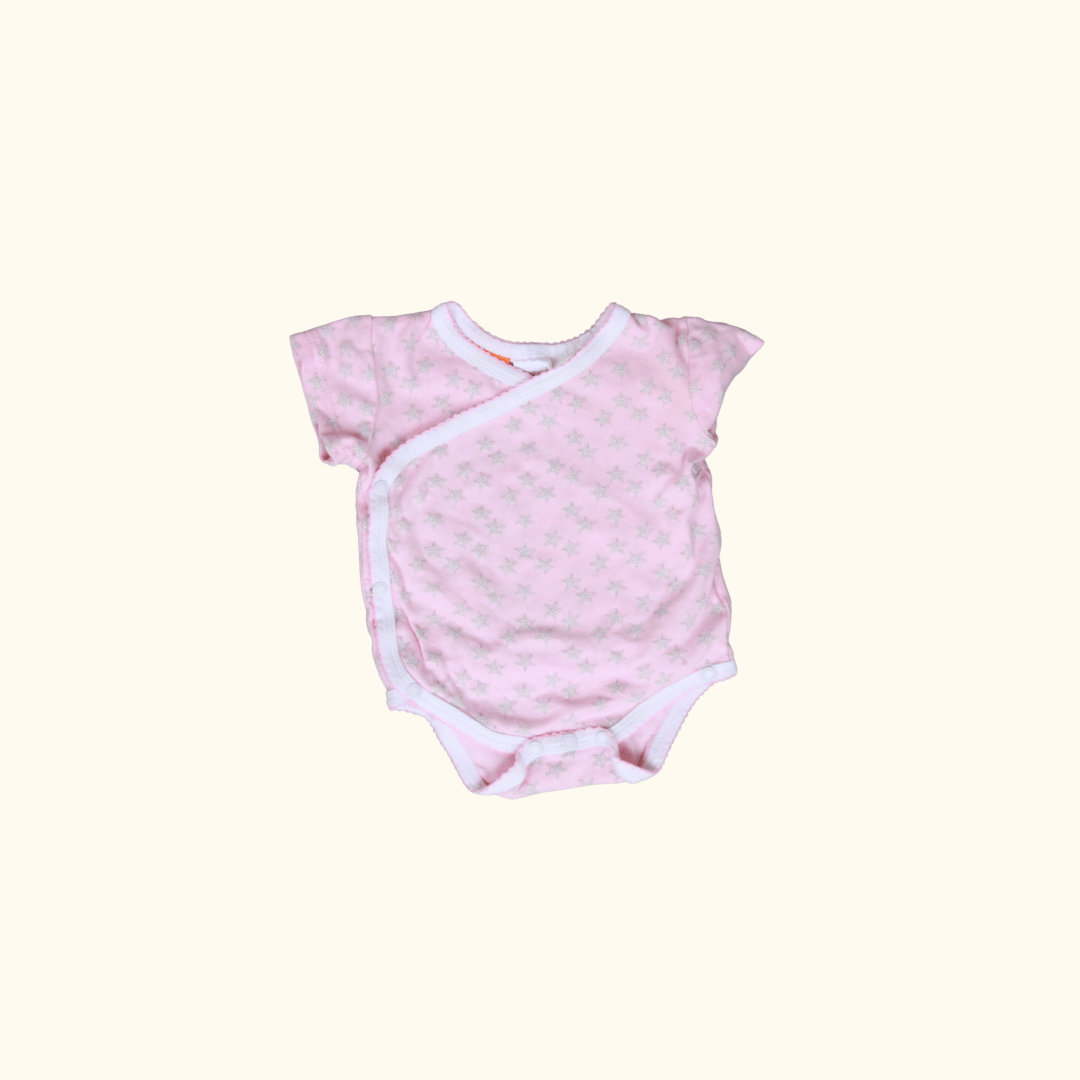 Pink Bodysuit with Stars