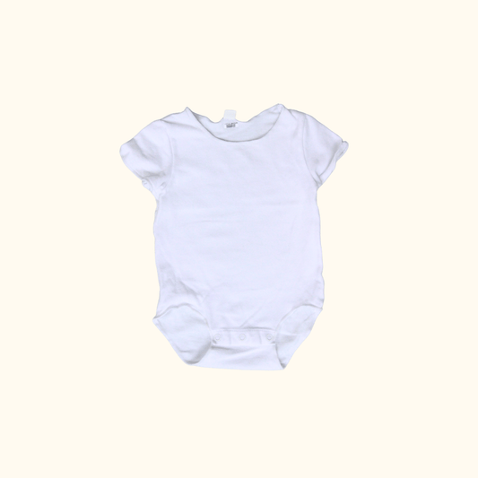 Plain White Bodysuit