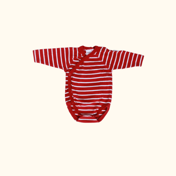 Red Striped Bodysuit