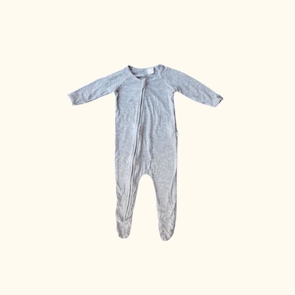 Grey Onesie with Zip