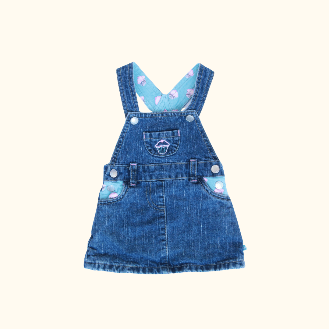 Denim Overall Dress