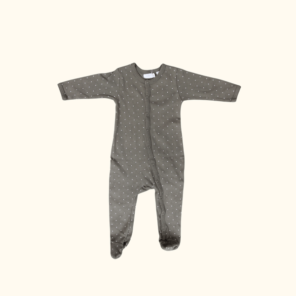 Green Polkadot Onesie