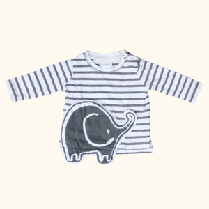 Elephant T-Shirt with Stripes